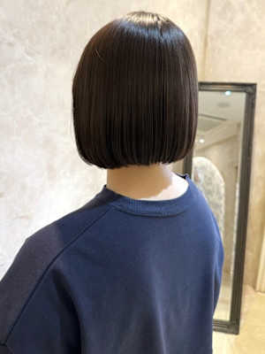 似合わせ 仙台 ツヤ髪 イルミナカラー 髪質改善 縮毛矯正 