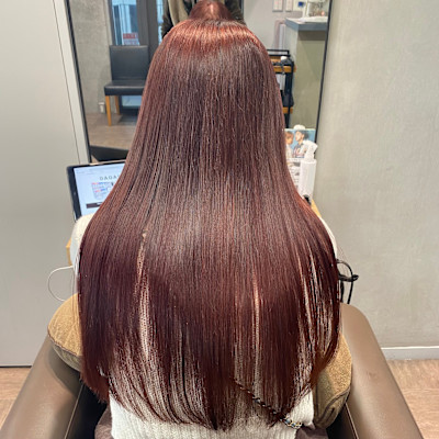 【STYLE藤沢】ブリーチなしで作る高発色Wカラー