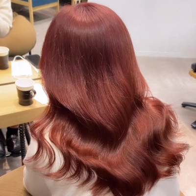 【STYLE 藤沢】ブリーチなしで作る高発色チェリーレッド