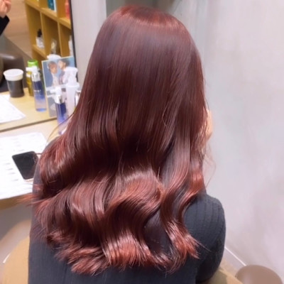 【STYLE藤沢】ブリーチなしWカラーラベンダーピンク