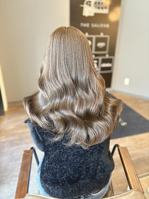 ブリーチなしミルクティーシアベージュ