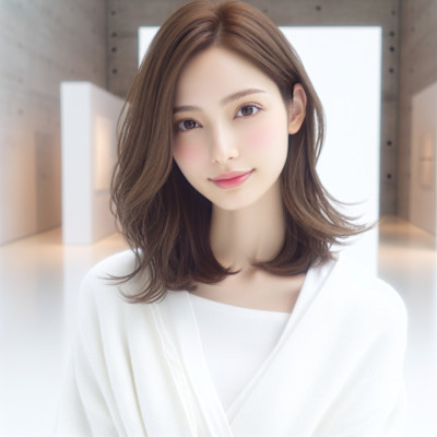 ★美髪イヤリングカラーサイドバング外ハネボブ小顔イメチェン