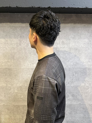 女性ウケ×清潔感　ローフェードスタイル