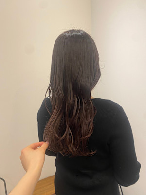 池袋/カラー/髪質改善/ピンクブラウン/ピンクラベンダー