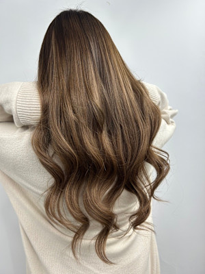 カラー＋エクステ