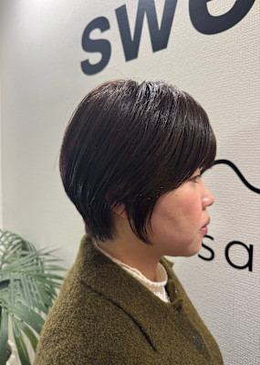 コンパクトショートボブ