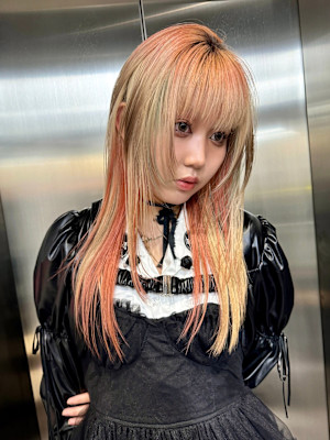 オーダーメイド　デザインカラー　ハイトーン　原宿/表参道