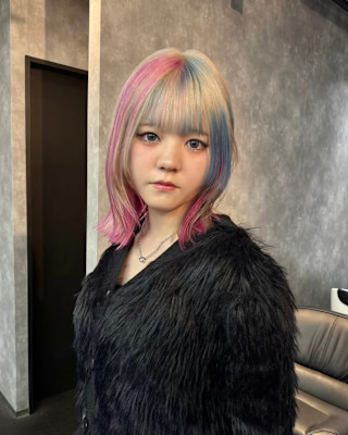 オーダーメイド　デザインカラー　ハイトーン　原宿/表参道