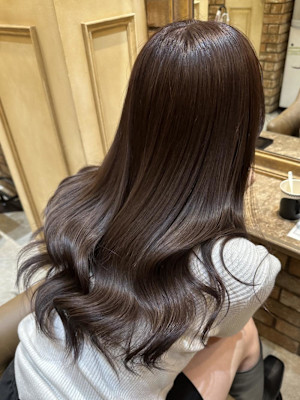 29/マロンベージュ/韓国風巻き/ブリーチなし