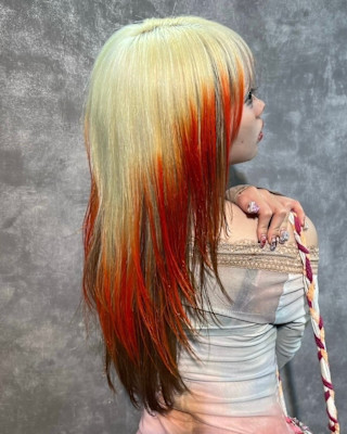 ルーツカラー　デザインカラー　ハイトーン　原宿/表参道