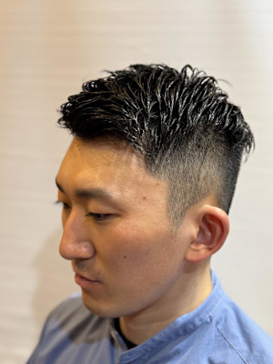 ショートナチュラルパーマ