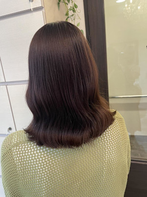 ラベンダーブラウンカラー【髪質改善　錦糸町】