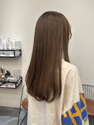 池袋 ソフトブリーチ 髪質改善 ベージュモカ♪