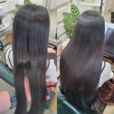 髪質改善トリートメント×縮毛矯正 Wealth×スタイル