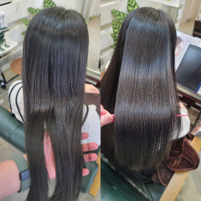 髪質改善トリートメント×縮毛矯正 Wealth×スタイル