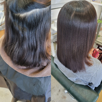 髪質改善トリートメント×縮毛矯正 Wealth×スタイル