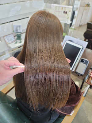 髪質改善トリートメント×縮毛矯正 Wealth×スタイル