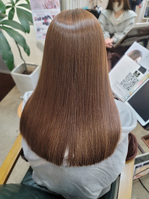 髪質改善トリートメント×縮毛矯正 Wealth×スタイル