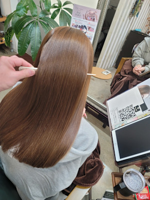 髪質改善トリートメント×縮毛矯正 Wealth×スタイル