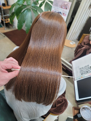 髪質改善トリートメント×縮毛矯正 Wealth×スタイル