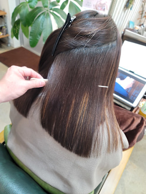 髪質改善トリートメント×縮毛矯正 Wealth×スタイル