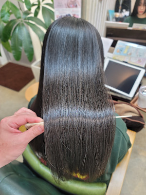 髪質改善トリートメント×縮毛矯正 Wealth×スタイル