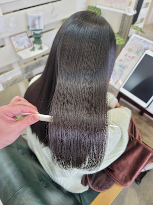 髪質改善トリートメント×縮毛矯正 Wealth×スタイル