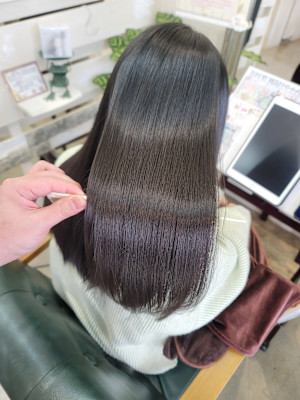 髪質改善トリートメント×縮毛矯正 Wealth×スタイル