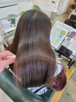 髪質改善トリートメント×縮毛矯正 Wealth×スタイル