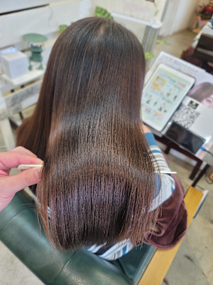 髪質改善トリートメント×縮毛矯正 Wealth×スタイル