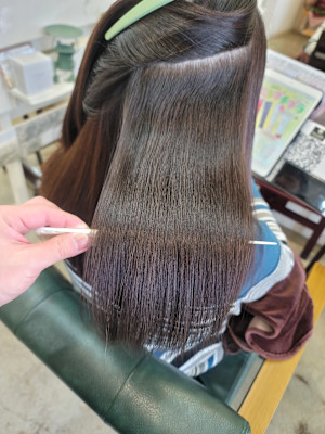 髪質改善トリートメント×縮毛矯正 Wealth×スタイル