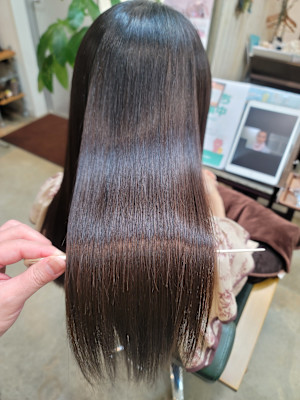 髪質改善トリートメント×縮毛矯正 Wealth×スタイル