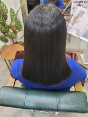 髪質改善トリートメント×縮毛矯正 Wealth×スタイル