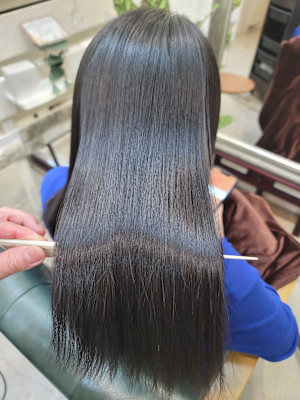 髪質改善トリートメント×縮毛矯正 Wealth×スタイル