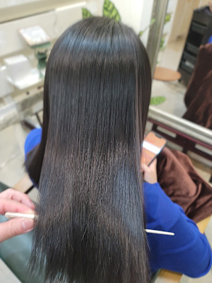髪質改善トリートメント×縮毛矯正 Wealth×スタイル