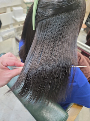 髪質改善トリートメント×縮毛矯正 Wealth×スタイル