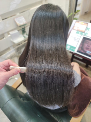 髪質改善トリートメント×縮毛矯正 Wealth×スタイル