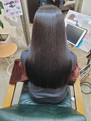 髪質改善トリートメント×縮毛矯正 Wealth×スタイル