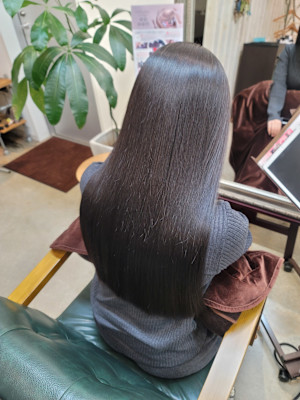 髪質改善トリートメント×縮毛矯正 Wealth×スタイル