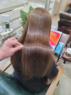 髪質改善トリートメント×縮毛矯正 Wealth×スタイル