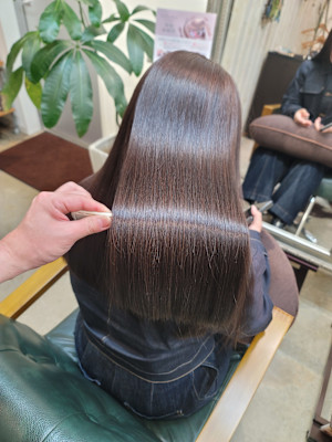 髪質改善トリートメント×縮毛矯正 Wealth×スタイル