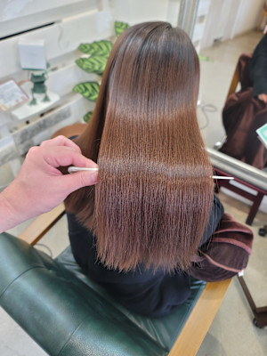 髪質改善トリートメント×縮毛矯正 Wealth×スタイル