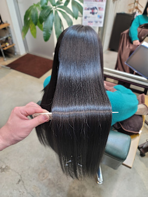 髪質改善トリートメント×縮毛矯正 Wealth×スタイル