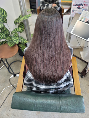 髪質改善トリートメント×縮毛矯正 Wealth×スタイル