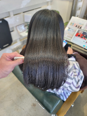 髪質改善トリートメント×縮毛矯正 Wealth×スタイル