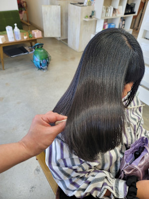 髪質改善トリートメント×縮毛矯正 Wealth×スタイル