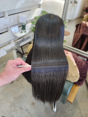 髪質改善トリートメント×縮毛矯正 Wealth×スタイル