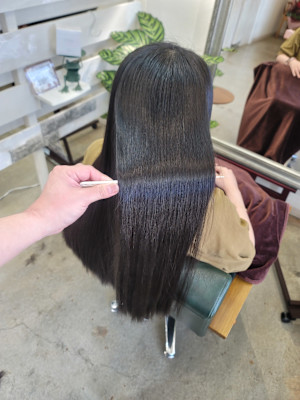 髪質改善トリートメント×縮毛矯正 Wealth×スタイル