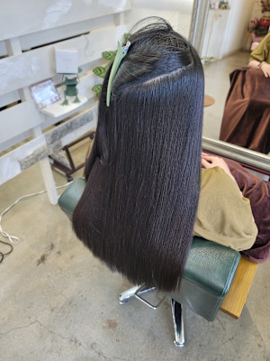 髪質改善トリートメント×縮毛矯正 Wealth×スタイル