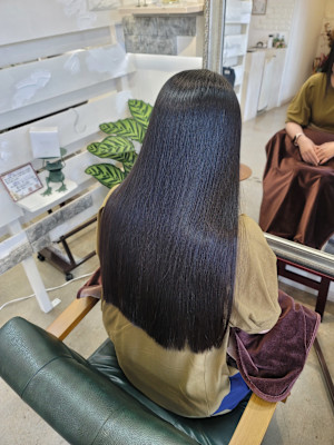 髪質改善トリートメント×縮毛矯正 Wealth×スタイル